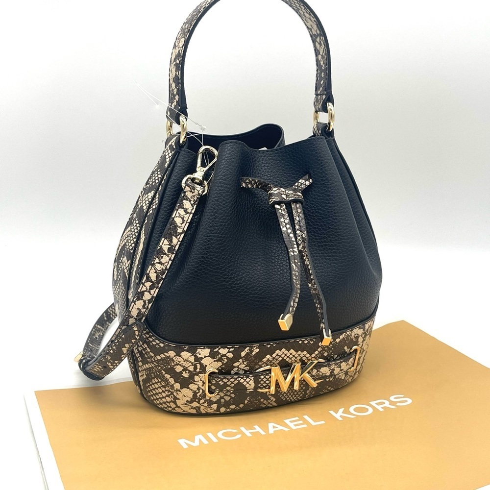 Michael Kors Reed Medium Bucket Crossbody Bag